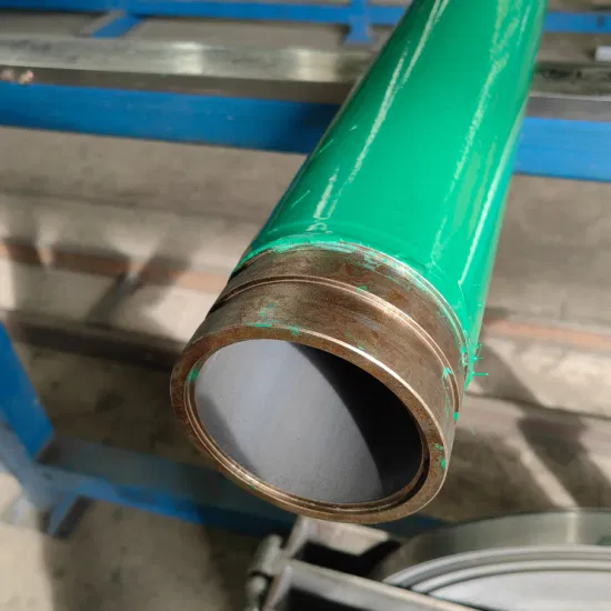 Tubo de marfim de alta qualidade de 0,7 mm ~ 1,5 mm 28 mm Tubo de aço revestido de PE / ABS ESD usado para rack de fluxo de bancada popular na produção magra de tubo / tubo de fábrica